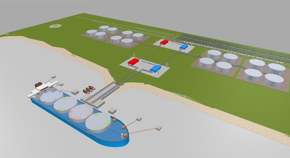 Моделирование объектов добычи газа, на карьерах, нефтяных скважинах