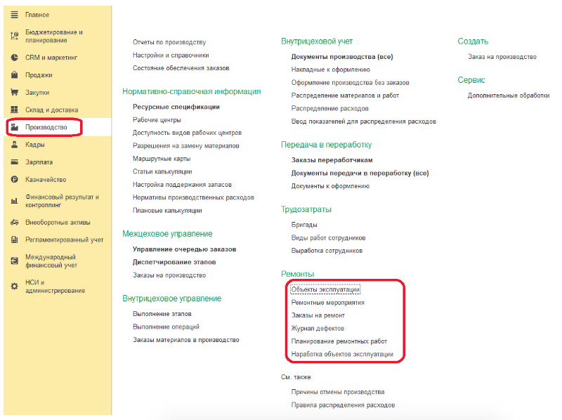 Перечень справочников
