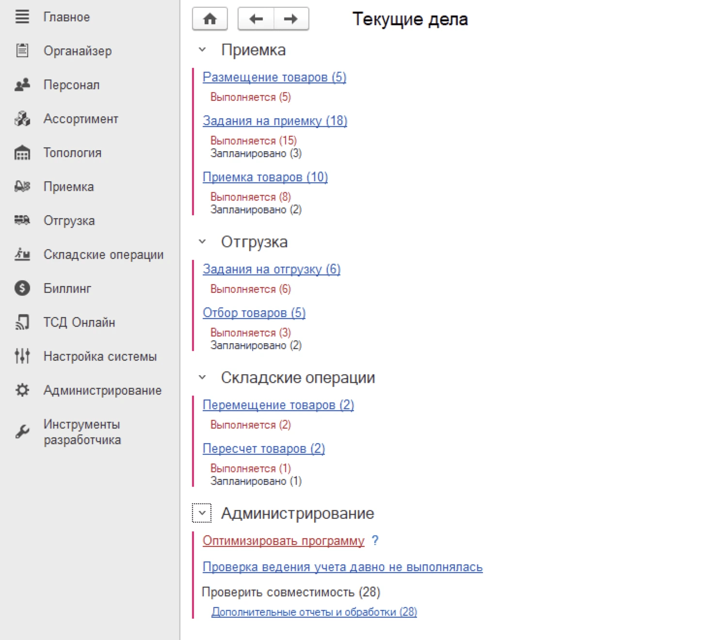 контроль склада в режиме реального времени БИТ ВМС