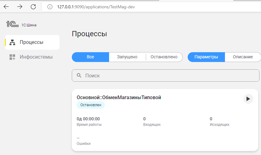 Список процессов