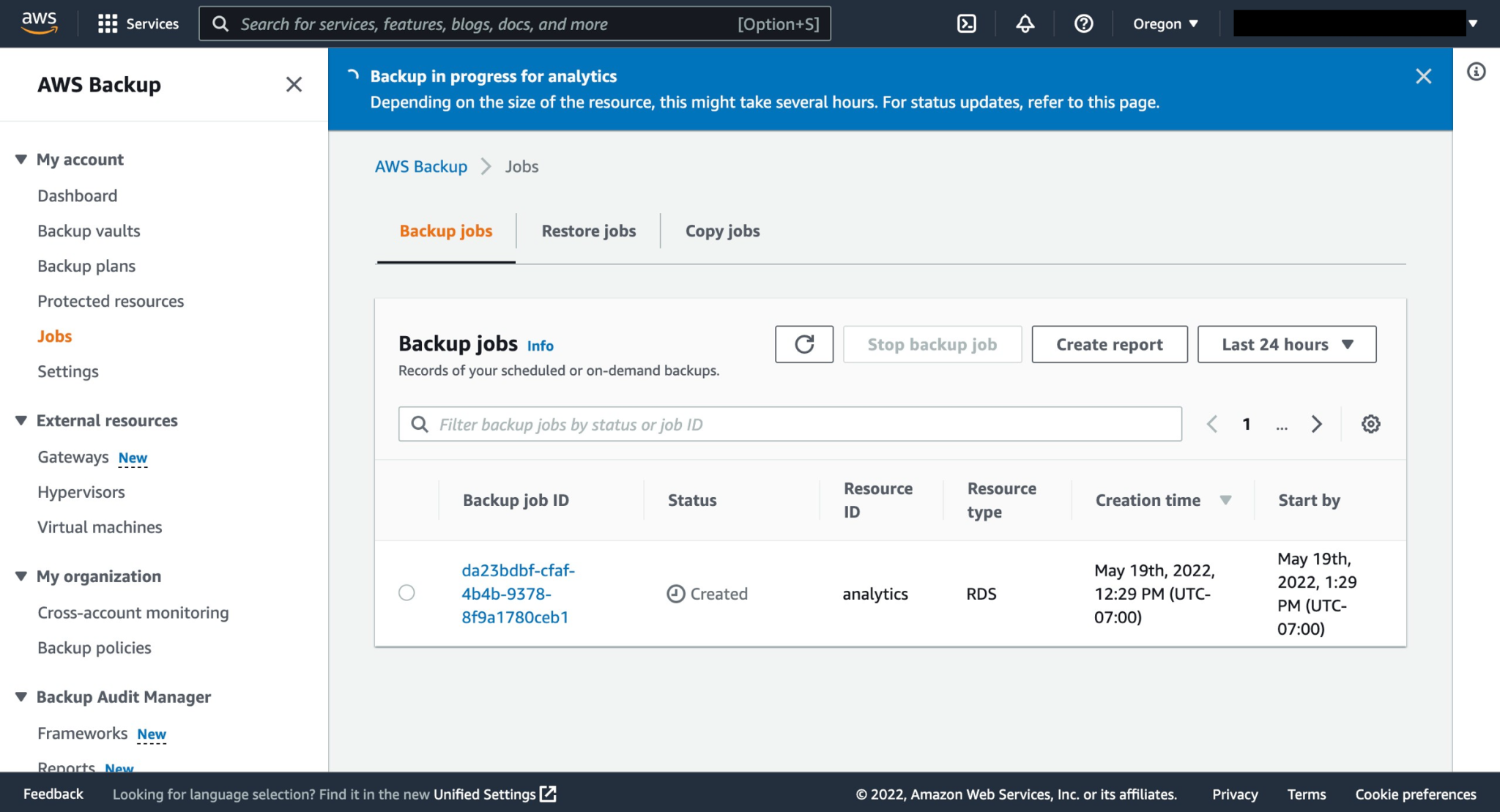 AWS Backup