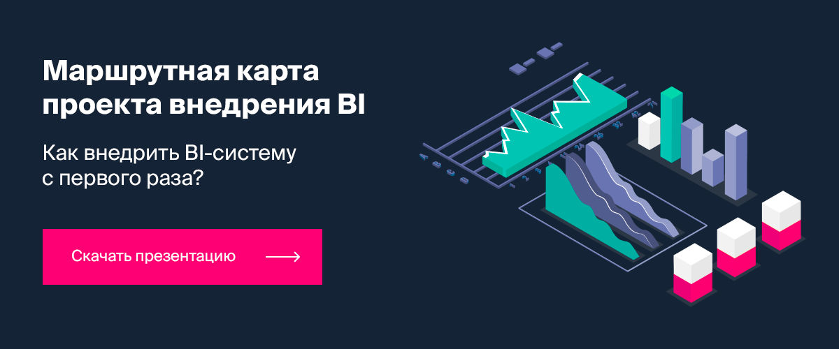 Маршрутная карта внедрения BI