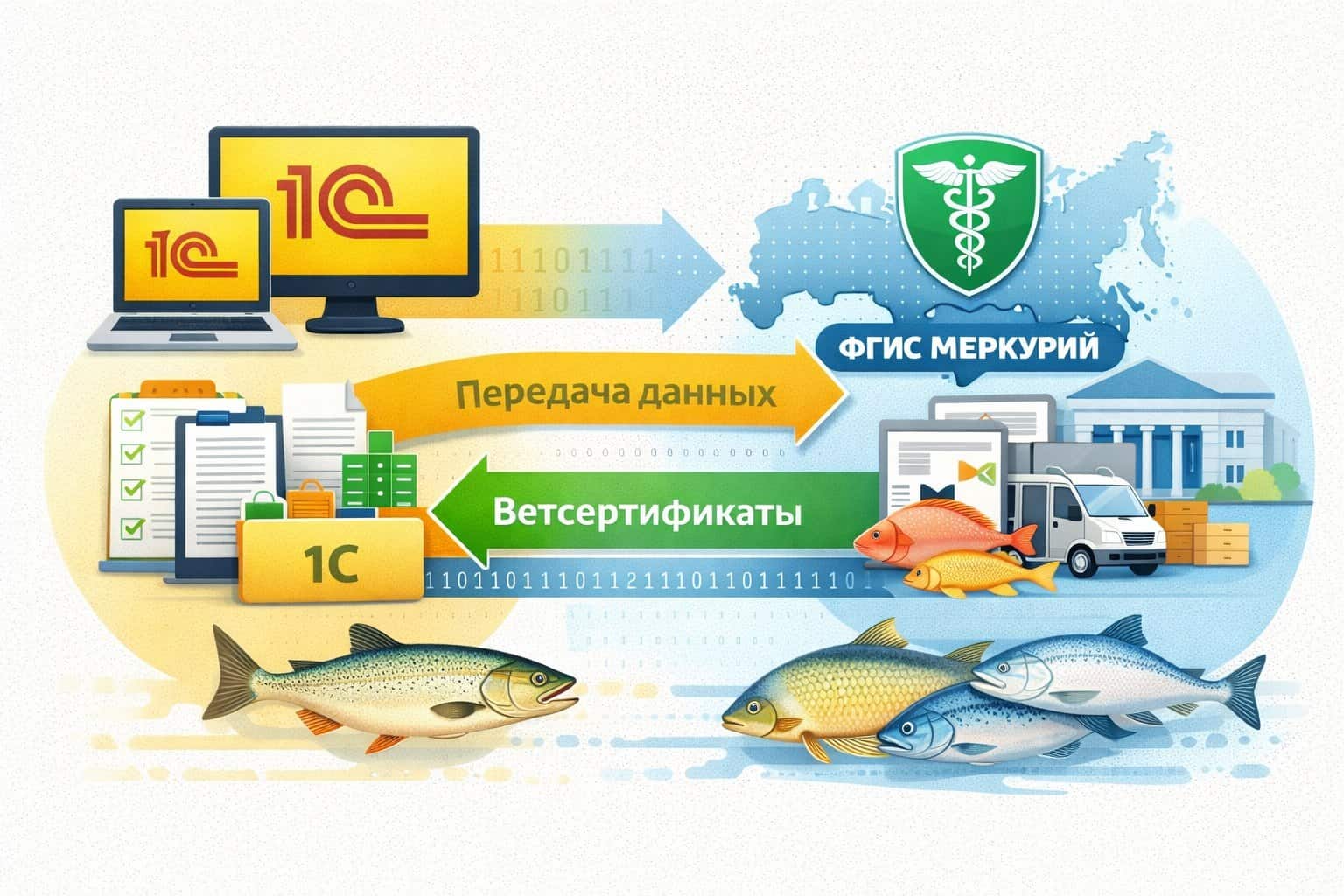 1с рыбное